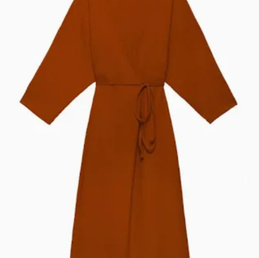 Mara Hoffman Tiffany Wrap Dress in Organic Cotton NWT $325